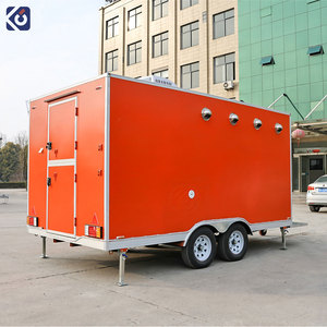 Camión de Comida Rápida Tipo Contenedor para Uso Comercial, con Cocina Completa, Estilo Retro, para Venta de Hamburguesas en la Calle - Product Image 4