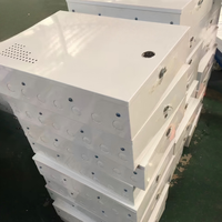 Boîte de distribution multimédia en acier galvanisé haute résistance pour environnements extérieurs difficiles