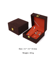 Boîte à montres en cuir avec boucle en métal haut de gamme, rangement multifonctionnel pour bijoux et logo personnalisable, idéale pour la fête des mères