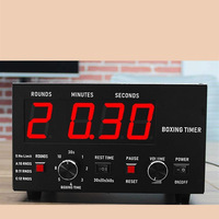Minuterie de boxe MMA Muay Thai Gym Fighting Led Screen Loop Competition Boxing Sports Timer Clock