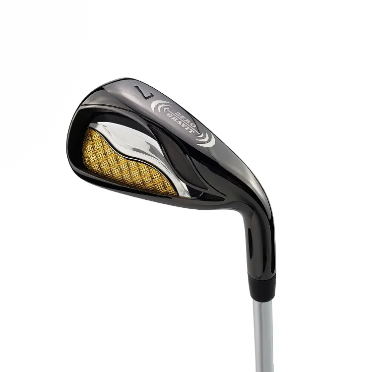 Right Handed Golf Iron Club Sets Black PVD Artwork Golf Iron