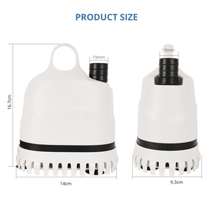 GAKO DWP-3000 现代塑料鱼池底吸式潜水水泵喷泉水族箱过滤器 - Product Image 5