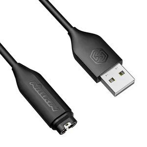 Nillkin 1M Kabel Pengisian USB untuk Fenix 7/7S/6 6S 5S 5X Forerunner 245 Vivoactive 4S Venu Garmin Cepat Kawat Pengisian Kabel Data