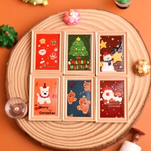 Set de Accesorios DIY de Resina Pintados a Mano con Temática Navideña, Serie Ecológica de Comida en Miniatura: Muñeco de Nieve y Jengibre - ¡Venta Caliente! - Product Image 6