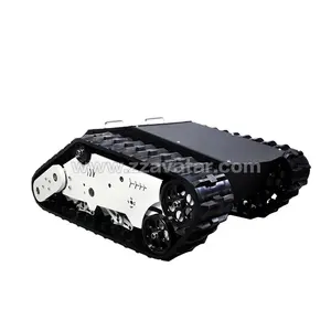 Transportar para estados unidos amplamente usado AVT-10T borracha robô chassis comercial robô com excelente trafficabilidade bom preço