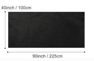 40 X 90 Inch <b>Black</b> Waterproof Disposable Tattoo Bed Sheet Non Woven Polypropylene <b>Table</b> <b>Cover</b> - Product Image 2