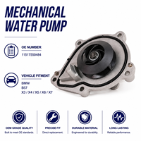 Bomba de Agua Mecánica BMW para Aplicaciones en Vehículos Seleccionados, Motor BMW OE 11517550484, Reemplazo Directo