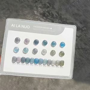 AILANUO UV LED Gel polaco 12 colores reflectante Disco vegano no tóxico alta calidad colección de lujo OEM suministros personalizados - Product Image 1