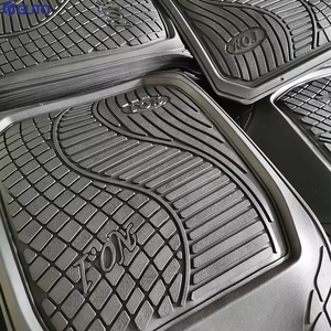 Ensemble complet de tapis de voiture automatique du fabricant professionnel Boîtier de plateau de coffre arrière étanche Tapis de sol 3D 4 pièces - Product Image 3