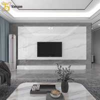 Panneaux muraux en PVC marbré sur mesure, design artisanal moderne, haute brillance, ignifuges, antistatiques, pour la décoration d'hôtels et de maisons