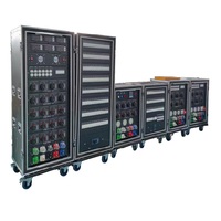 Socapex Power Rack Case 54 Way Boîtes de distribution d'énergie électrique Équipement DJ