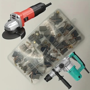 Carbon <b>Brush</b> Kit 60 Pieces 15 Sizes For Angle Grinder Repair <b>Power</b> Tool Accessories - Product Image 1