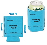 Bolsa Térmica Impermeable de Neopreno con Logotipo de Dibujos Animados Personalizado, para Botellas de Bebidas de 12/24 oz, Porta Latas de 250 ml