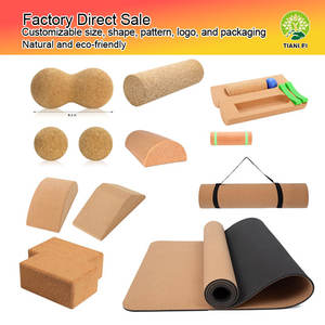 TIANLEICORK Palline da Yoga a Forma di Arachide in Legno e Sughero, Ecologiche, Naturali, Durevoli, Antiscivolo, con Logo Personalizzato - Product Image 6