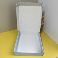 Boîte en carton ondulé pour cosmétiques, personnalisée avec logo, autocollante, double impression, boîte postale en papier