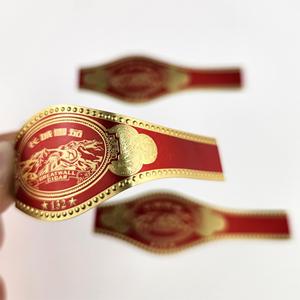 Nhà Máy Tùy Chỉnh Dập In Ấn Laser Sticker Chống Hàng Giả Thuốc Lá Nhãn Cigar Ban Nhạc Cigar Nhãn Cigar Vòng - Product Image 2