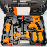 Ensemble d'outils électriques professionnels, boîte combinée, ensemble d'outils sans fil