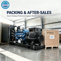 Groupe électrogène diesel industriel lourd de type ouvert monté sur châssis, avec moteur Perkins de 45 kW à 800 kW, autorisé par l'OEM