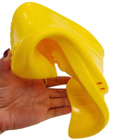 Nouvelle conception d'équipement de plongée, palmes courtes en silicone pour la plongée sous-marine et la plongée libre, palmes à écailles de poisson, palmes de natation pour enfants, prix de gros