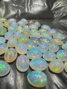 Cabujones de ópalo etíope de calidad hermosa, venta al por mayor, cabujones de ópalo etíope de forma ovalada de tamaño uniforme sueltos - Product Image 6