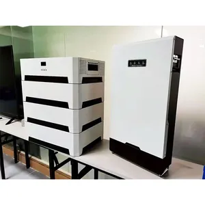 पावर दीवार 10Kwh घर लिथियम बैटरी सौर भंडारण 48V 200Ah 100Ah लिथियम आयन बैटरी पावर दीवार