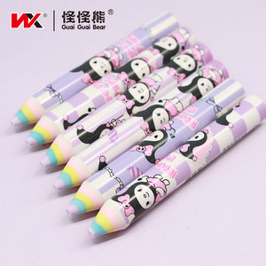 卡哇伊动物笔型橡皮擦儿童大号 TPR 材质无毒卡通设计学校办公用品批量批发定制卡哇伊 - Product Image 4