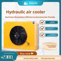 Refroidisseur d'air hydraulique AH1680T-CA, ventilateur de refroidissement, radiateur d'huile refroidi par air, système de station hydraulique AC220V/380V DC12V/24V