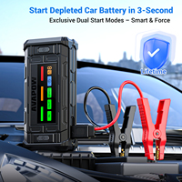 AVAPOW TJ18 Seri Baru Pengisi Daya Baterai Mobil 12V Dengan Fungsi Force-Start 44.4Wh Output DC