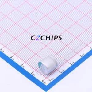 Condensador Electrolítico de Aluminio Híbrido Sólido-Líquido HBR331M1EBK-1010, Montaje Pasante, D10xL10mm 330uF 10mm - Product Image 1