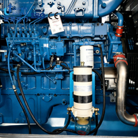 Groupe électrogène diesel triphasé à châssis ouvert avec surveillance intelligente, démarrage automatique et ATS, 20KVA-50KVA, certifié ISO et CE