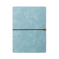 Carnet de notes promotionnel personnalisé pour entreprise, format 8,5x11, avec spirale, en cuir PU, écologique, portable, avec logo brodé