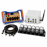 Sistema de Control Proporcional Inalámbrico para Grúa Montada en Camión, Pluma Hidráulica de 1-8 Canales