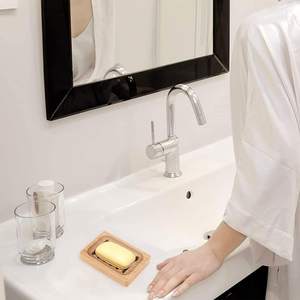 Porte-savon de salle de bain en bambou Vente en gros - Product Image 2