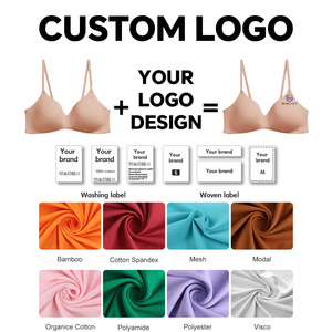 Conjunto de Lencería Femenina de Talla Grande Personalizado de Fábrica - <span class=keywords><strong>Sujetador</strong></span> Acolchado <span class=keywords><strong>Sin</strong></span> Costuras Cómodo - <span class=keywords><strong>Sujetador</strong></span> <span class=keywords><strong>Sin</strong></span> Varillas de Color Sólido - Product Image 4