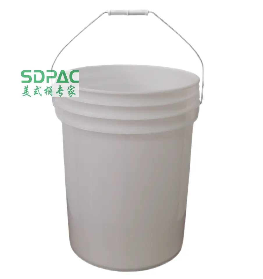5,3 Gallonen Lebensmittel-Klasse Eimer mit luftdichtem Gamma-Deckel HDPE-Material Behälter Überleben Lebensmittel-Speicherverpackung 5-Gallonen Kapazität