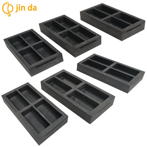 Cao tinh khiết tùy chỉnh <span class=keywords><strong>Graphite</strong></span> crucible cho kim loại quý đúc cho vàng bạc đồng thỏi và đồ trang sức nóng chảy - Product Image 2