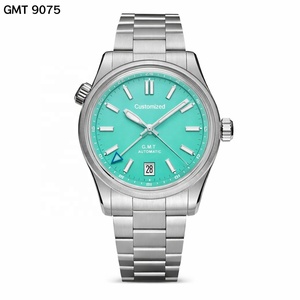 Reloj de Buceo con Movimiento Automático Miyota 9075 GMT, Cristal de Zafiro de Doble Domos, Caja de Acero Inoxidable de 40 mm, Reloj Personalizado para Hombre - Product Image 6