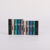 Mini flacons de parfum portables à remplissage par le bas, format voyage 5 ml, atomiseur de luxe pour huiles essentielles