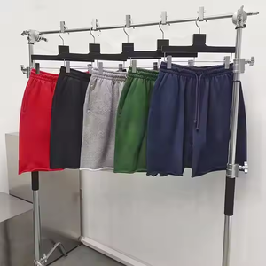 Short de survêtement imprimé en coton 100% pour hommes, de haute qualité, décontracté, Streetwear, fermeture à la taille élastique, pantalon solide - Product Image 3