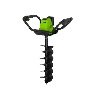 Hantechn 전문 도매 정원 40V 기계 충전식 지구 드릴 포스트 홀 파는 도구 손 지구 오거 판매 - Product Image 1