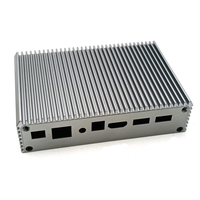 Boîtier Mini ITX en Acier Métallique Personnalisé pour Dissipateur de Chaleur, Boîtier Industriel pour Carte Électronique PCB en Aluminium Extrusion, Boîte Électronique Mini ITX