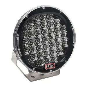 Feu de position de feu de route auxiliaire ECE R10 led projecteur pour tout-terrain 4x4 led lumière de travail 9 pouces 185W feux de conduite ronds