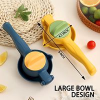 Handmatige Citrus Juicer Oranje Fluicer Eenvoudig Te Gebruiken Citroen Juicer Squeezer Heavy-Duty Handmatige Citroenpers