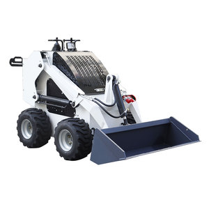 Giá rẻ nhỏ nhỏ Skid chỉ đạo Bộ nạp miễn phí vận chuyển nhỏ bánh xe <span class=keywords><strong>loader</strong></span> Skid chỉ đạo Bộ nạp đứng trên Skid chỉ đạo với xô - Product Image 3