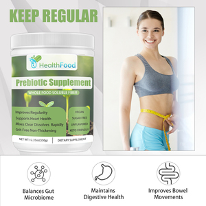 OEM ODM Prebiotic Supplement Powder Supports Heart Health Keto Friendly Balances Gut Microbiome Digestive Health Bowel Movements - Product Image 3