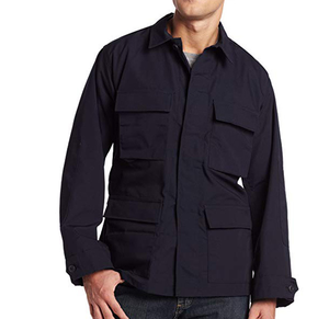 Uniformes BDU camouflage bleu foncé, noir, gris, HPB0202, personnalisés - Product Image 2