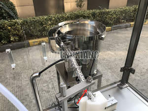 Machine de bouchage automatique de liquides (sérums) contrôlée par PLC pour bouteilles en plastique de boissons et produits de soin, haute précision volumétrique - Product Image 2