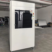 Printer 3D Resin SLA 600 Otomatis Industri Baru dengan Pemindaian Titik Variabel, Bingkai Marmer, Presisi 0.00125mm, USB/WiFi, Auto Leveling