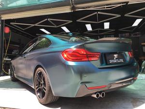 De fibra de carbono F32 trasero, cola de pato de Spoiler para <span class=keywords><strong>BMW</strong></span> F32 <span class=keywords><strong>440i</strong></span> 435i 428i 420i M Sport <span class=keywords><strong>Coupe</strong></span> 14-19 - Product Image 3