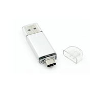 Clés USB 3.0 OTG Type C double connecteur en gros, de 8 Go à 64 Go, en plastique, pour transfert de données sur téléphone Android et PC